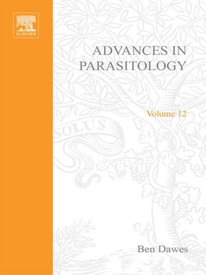 cover image of Advances in Parasitology